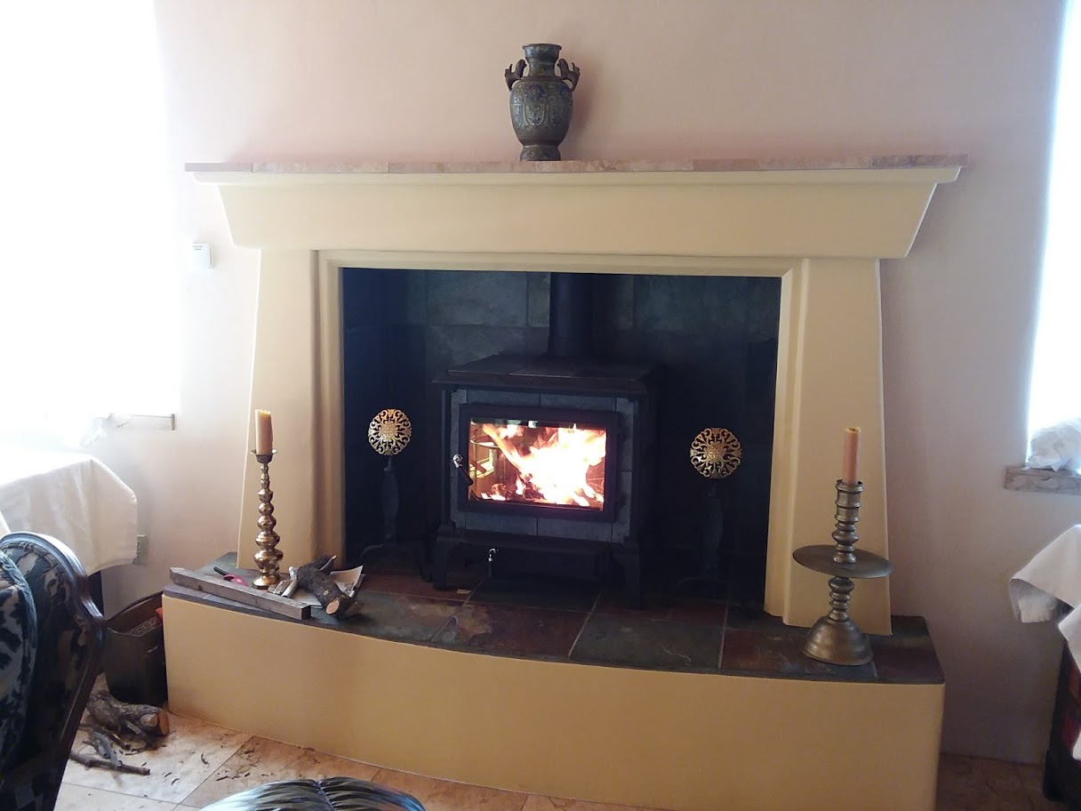 mansfield fire place