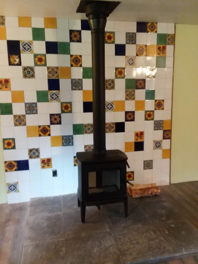 Quilt like tile heat shield